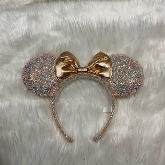 Disney Sparkly Gold Ears - Picture 1 of 7